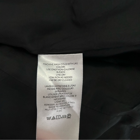 Anthropologie Maeve cropped poplin tuxedo jacket, EUC size 4 - Picture 6 of 8